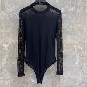 Tops - Sexy Rhinestone Bodysuit Tops - Sexy Rhinestone Bodysuit